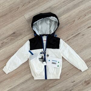 Invicta Black and White Kids Hooded Bag